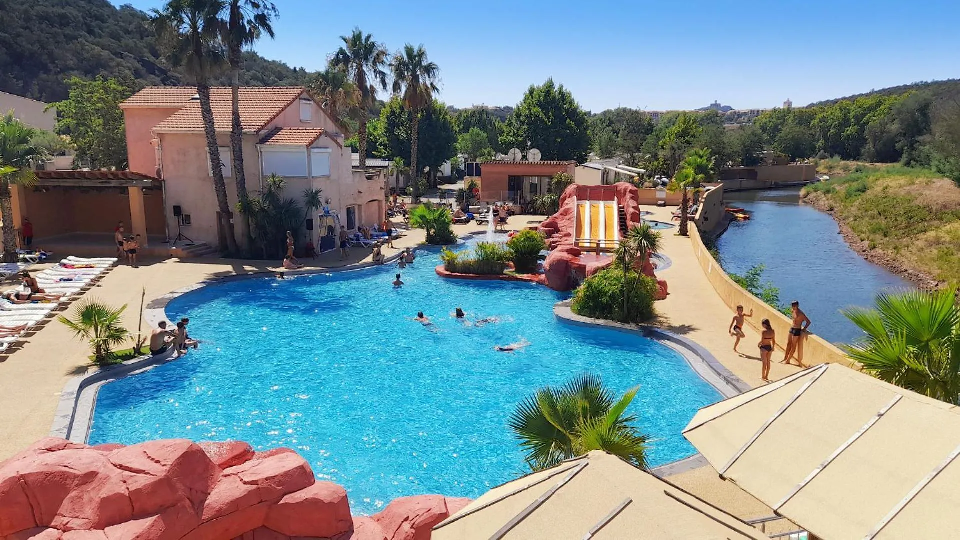 Saint-Raphaël Camping Vallee Du Paradis אתר קמפינג